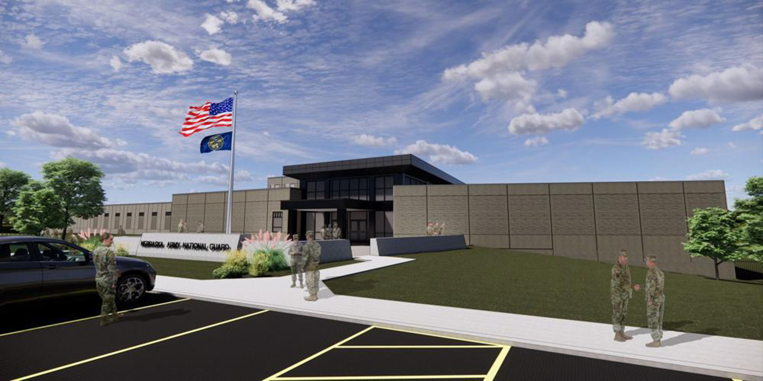 Bellevue Readiness Center - Blue River Metal